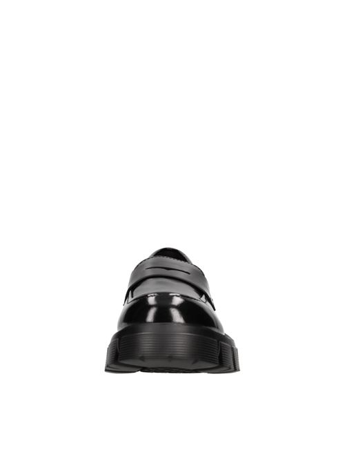 Mocassini in pelle LOVE MOSCHINO | JA10045G0HIB0000NERO